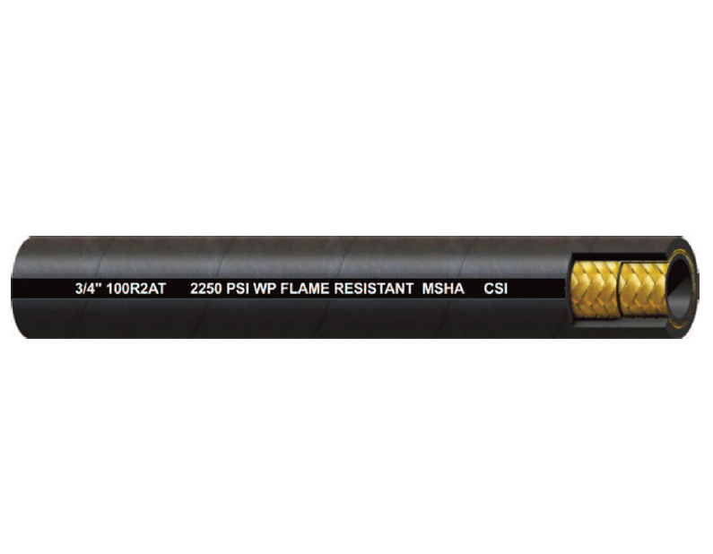 1" 56MB-2 Couplamatic Import Thin Cover 2-Wire Hydraulic Hose (SAE 100R2AT) - 1" ID - 200ft