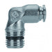 57100-10-1/4" AIGNEP | 57 Series | Fixed 90° Elbow Metal Release Collet | 10mm Tube x 1/4" Male BSPT | Pack of 10