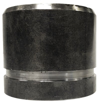 57500GBS Midland Schedule 40 Seamless Groove x Bevel Nipple - 10" Diameter x 3" Length - Black Steel