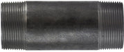 57190 (57-190) Midland Schedule 40 Welded Nipple - 2-1/2" Diameter x 9" Length - Black Steel