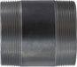 57220 (57-220) Midland Schedule 40 Welded Nipple - 4" Diameter x 2-7/8" Length (Close) - Black Steel