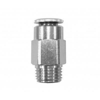 58000-6-M10x1 AIGNEP | 58 Series | Straight Male Adapter Taper | Grease Fitting | 6mm Tube x Male M10x1 (HP) | Pack of 10