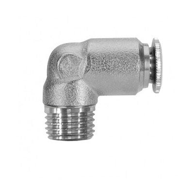 58100-6-M8x1 AIGNEP | 58 Series | Fixed Elbow | Grease Fitting | 6 mm Tube x Male M8x1 | Pack of 10