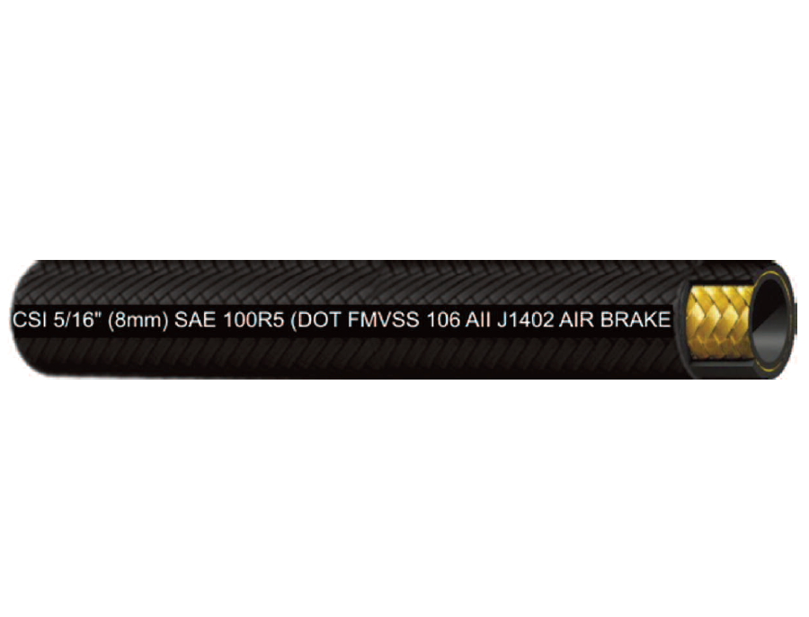 1/4" 58MBA Couplamatic -05 Textile Cover 1-Wire Hydraulic Hose (SAE 100R5) (SAE J1402, DOT FMVSS 106) - 1/4" ID - 250ft