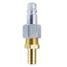 59-5B ZSi-Foster Quick Disconnect Plug - 3/8" ID - Brass - Hose Stem