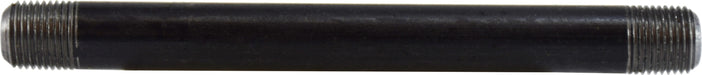 59010SMLS (59-010SMLS) Midland Schedule 80 Extra Heavy Seamless Steel Pipe Nipple - 1/8" Diameter x 5-1/2" Length - Black Steel