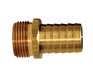 5901616C Dixon Brass Short Shank Fitting - NPSH Thread - Machined Male - 1" ID (Old Part #: BS818)
