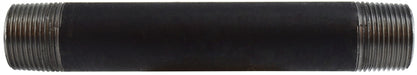 59086SMLS (59-086SMLS) Midland Schedule 80 Extra Heavy Seamless Steel Pipe Nipple - 3/4" Diameter x 4" Length - Black Steel