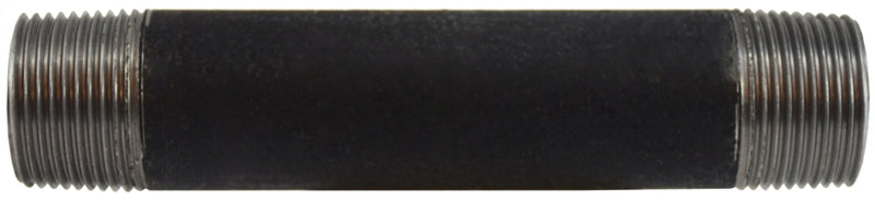 59113SMLS (59-113SMLS) Midland Schedule 80 Extra Heavy Seamless Steel Pipe Nipple - 1" Diameter x 10" Length - Black Steel