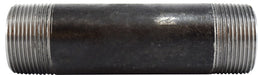 59124SMLS (59-124SMLS) Midland Schedule 80 Extra Heavy Seamless Steel Pipe Nipple - 1-1/4" Diameter x 3-1/2" Length - Black Steel