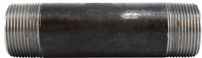 59124SMLS (59-124SMLS) Midland Schedule 80 Extra Heavy Seamless Steel Pipe Nipple - 1-1/4" Diameter x 3-1/2" Length - Black Steel