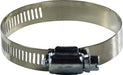 600016 (600-016) Midland Metal Hose Miniature Worm Gear Clamp - 600 Series - 1/2" Width - ID Range: 11/16" to 1-1/2" - 201 Stainless Steel Band / Carbon Steel Screw