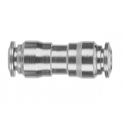 60040-06 AIGNEP | 60/62 Series | Stainless Steel Union | 3/8" Tube Push Connect | FKM Seal