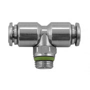 60211X-10-1/2" AIGNEP | 60/62 Series | Swivel Branch Tee Stainless Steel | 10mm Tube x 1/2" Swift-Fit Male