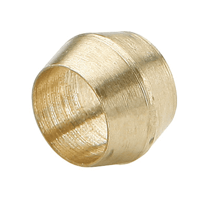 60C-10 Dixon Brass Compression Fitting - Brass Sleeve - 5/8" Tube Size