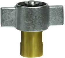 61155 (61-155) Midland Hydraulic Quick Disconnect - Wing Nut 3000 Drybreak No Spill Body - 1-1/2" Body - 1-1/2" Female NPT - Steel / Brass