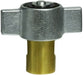 61154 (61-154) Midland Hydraulic Quick Disconnect - Wing Nut 3000 Drybreak No Spill Body - 1-1/4" Body - 1-1/4" Female NPT - Steel / Brass