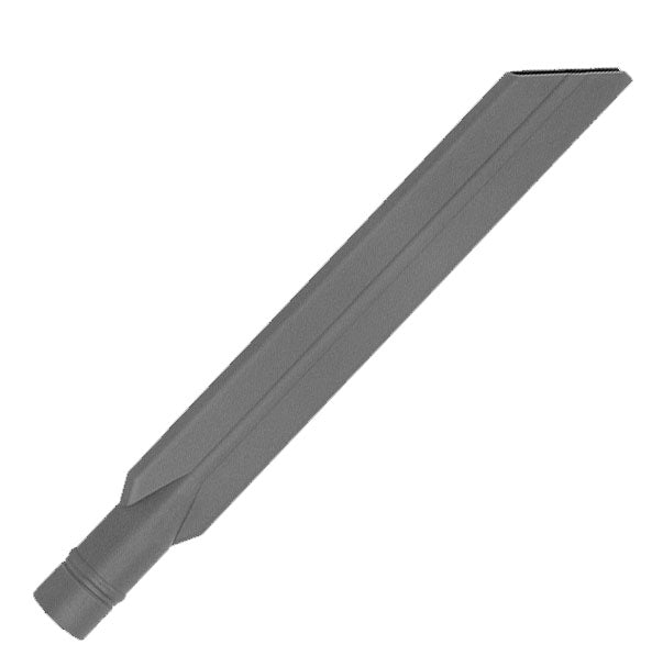 617F Flexaust Crevice Tool | 1-1/2" | 17" Length | High Impact Polystyrene | Gray | Type 2