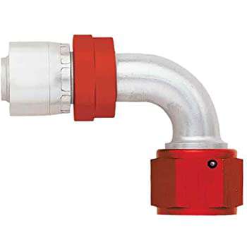 FBM4232 Eaton Aeroquip® -06 Lightweight Crimp S.A.E. 37° (JIC/AN) Swivel 90° Elbow Fitting