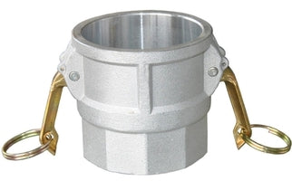 CGD-4030-A Midland Cam and Groove - Part D - Reducer Coupler - 4" Female Coupler x 3" Female Pipe - Aluminum