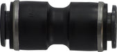 621000C Midland DOT Push-In Fitting - Straight Union - 5/8" Tube OD - Composite Body