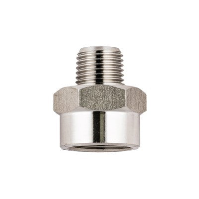 62040-1/4"-3/8" AIGNEP | 60/62 Series | Stainless Steel Reducer | BSPT 1/4" Male x 3/8" Female BSPP