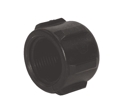 62251 Dixon Schedule 80 Threaded Polypropylene Pipe Cap - 1" NPT