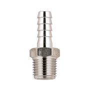 62340-8-1/4" AIGNEP | 60/62 Series | Male Hose Barb Adapter | 8mm x 1/4" BSPT Male