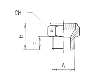 62540-1/8 by AIGNEP | 60/62 Series | Breather Vent | 1/8" BSPP | Stainless Steel