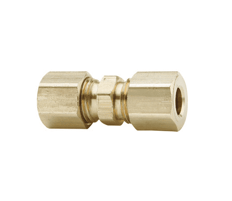 62C-04 Dixon Brass Compression Fitting - Union - 1/4" Tube Size