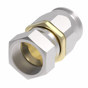 63-190535-16 Aeroquip by Danfoss | Female 37° JIC Swivel Super Gem PTFE Reusable Hose Fitting | -16 Female 37° JIC Swivel x -16 Reusable Hose End | Steel & Brass