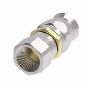 63-190600-5 Aeroquip by Danfoss | Female 37° JIC Swivel Super Gem PTFE Reusable Hose Fitting | -05 Female 37° JIC Swivel x -05 Reusable Hose End | Steel & Brass