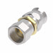 63-190600-4 Aeroquip by Danfoss | Female 37° JIC Swivel Super Gem PTFE Reusable Hose Fitting | -04 Female 37° JIC Swivel x -04 Reusable Hose End | Steel & Brass