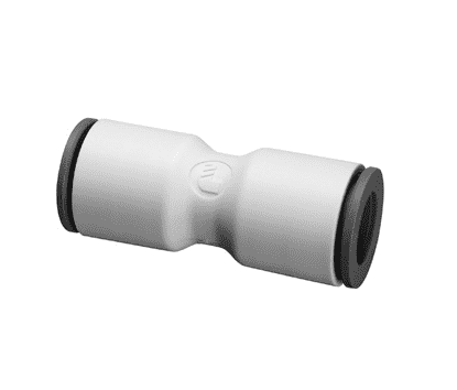63066000WP2 Dixon LIQUIfit Nylon Union Connector - 3/8" Tube to 3/8" Tube - Pack of 10