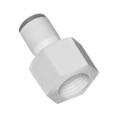 632556133WP2 Dixon LIQUIfit Nylon Faucet Connector - 1/4" Tube to 7/16-24 Female UNS - Pack of 10