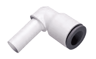 63825600WP2 Dixon LIQUIfit Nylon Plug-in Elbow - 1/4" Tube to 1/4" Plug-in - Pack of 10