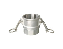 CGD-600-SS1 Midland Cam and Groove - Part D - 6" Female Coupler x 6" Female NPT - 316 Stainless Steel