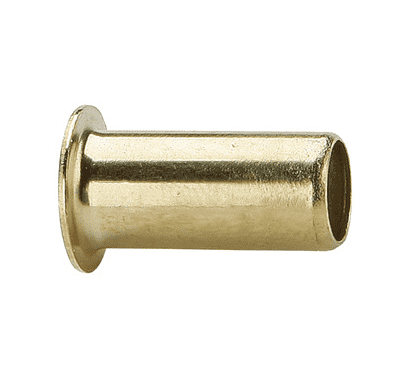 63PT-0223 Dixon Brass Compression Fitting - Brass Insert - 1/8" Tube Size x .023 Wall Thickness