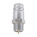66-6CA ZSi-Foster Quick Disconnect Coaxial Plug - 1/2" ID - Steel - Male Hose Thread
