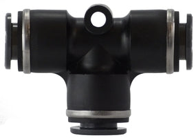 640600C Midland DOT Push-In Fitting - Union Tee - 3/8" Tube OD - Composite Body