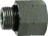 6410O2416 Midland Hydraulic O-Ring Port Reducer/Expander - 1-7/8-12 Male O-Ring Boss x 1-5/16-12 Female O-Ring Boss - Steel