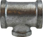 64311 Midland Malleable Iron #150 Fitting - Reducing Branch Tee - 1-1/4" Female NPT x 1/2" Female NPT x 1" Female NPT - Galvanized Iron