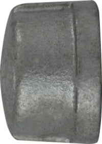 64478 (64-478) Midland Malleable Iron #150 Fitting - Cap - 2" Female NPT - Galvanized Iron