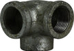 64585 Midland Malleable Iron #150 Fitting - Side Outlet Elbow - 1" Female NPT - Galvanized Iron