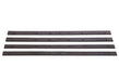 645SBPK Flexaust Replacement Neoprene Squeegee Blade Set for Metal Floor Tools | 14" Width (2 Narrow & 2 Wide Blades)