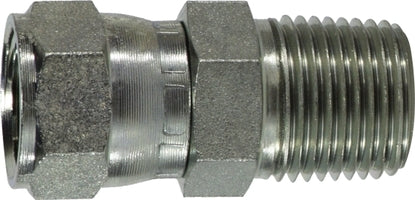 9/16-18 Male JIC x 1-1/16-12 Male O-Ring Connector Steel Hydraulic Adapters
