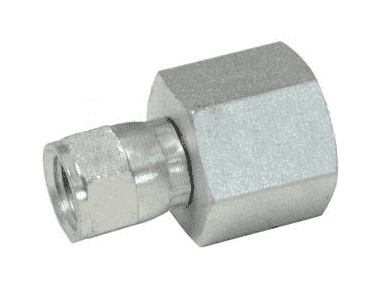 6506-8-8 Dixon Zinc Plated Steel 3/4"-16 Female 37 deg. JIC Swivel x 1/2"-14 Female NPTF Pipe