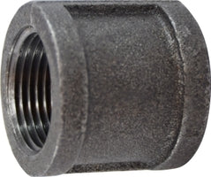 65410 (65-410) Midland Malleable Iron #150 Fitting - Coupling - 1/8" Female NPT x 1/8" Female NPT - Black Iron