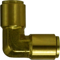 655320 Midland DOT Push-In Fitting - Union 90° Elbow - 5/32" Tube OD - Brass