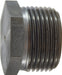 67770 (67-770) Midland Steel Fitting - Hex Head Plug - 1/8" Male NPTF - Black Steel